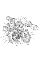 LEGO Nexo Knights kleurplaat 26